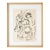 1960s Ink Drawing of Figures by Harry Hilson For Sale