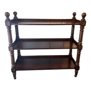 Vintage Mahogany Buffet Table For Sale
