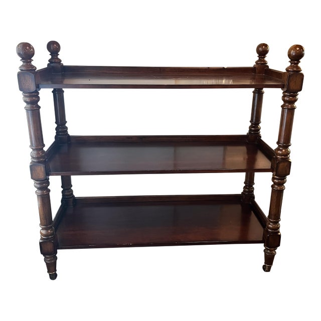 Vintage Mahogany Buffet Table For Sale
