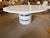 Modern Mr. Brown London "Armand" Stacked Gesso & Brass Round Dining Table For Sale - Image 3 of 10