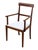 1900 - 1909 Antique Edwardian Art Nouveau Dining Chairs, Set of 8 For Sale - Image 5 of 12