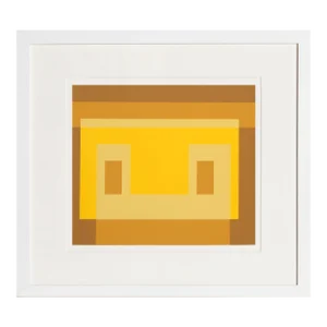 Josef Albers, Variant - P1, F30, I1 , Geometric Abstract Screenprint