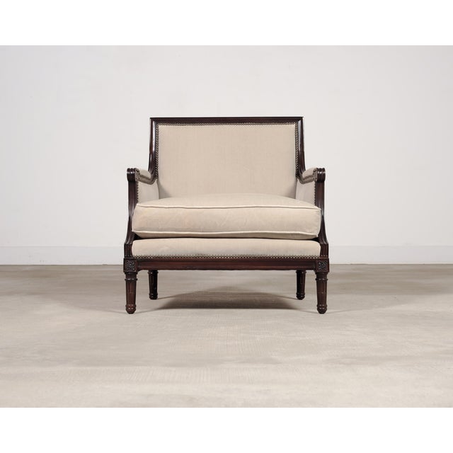 2000 - 2009 Ralph Lauren Louis XVI Style Duchess Salon Chair For Sale - Image 5 of 18