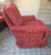 Late 20th Century Late 20th Century Jessica Charles Swivel Rocker Armchair Club Chair - Damask For Sale - Image 5 of 13