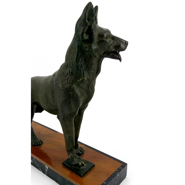 1940s German Shepherd Trophy for the Perrier Challenge, France, 1942 For Sale - Image 5 of 18