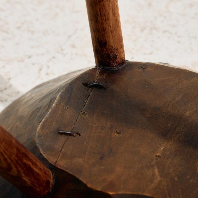 Handcrafted Milking Stool, 1950s, Set of 4 For Sale - Image 9 of 13