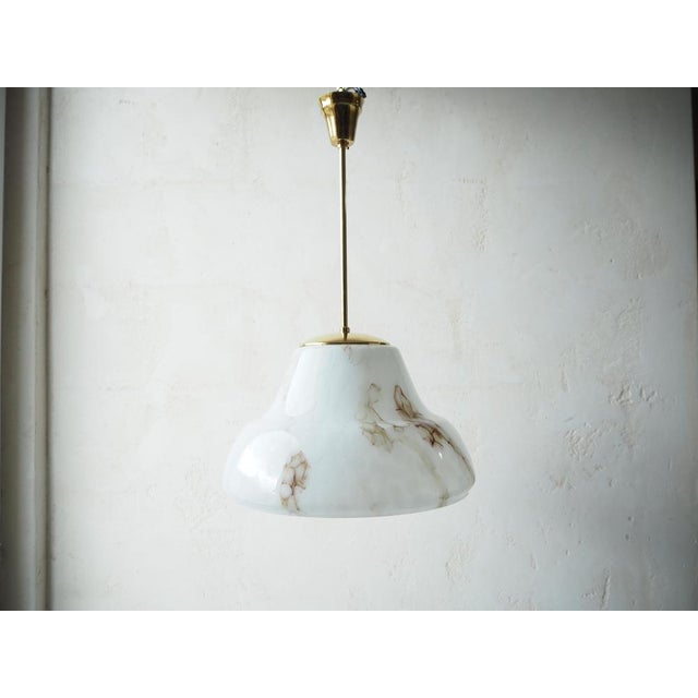 Made in czechoslovakia made of glass the pendants is equipped with a new electrical installation 1xe27 or e26 bulb us...