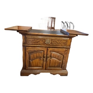 Vintage American Drew Bar Table For Sale