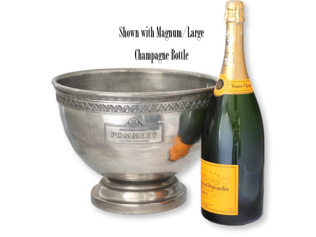 French Pommery Multi Bottle Champagne Cooler | Chairish