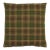 Green Tartan Tapestry Cushion With Feather Filler - 46 X 46cm For Sale