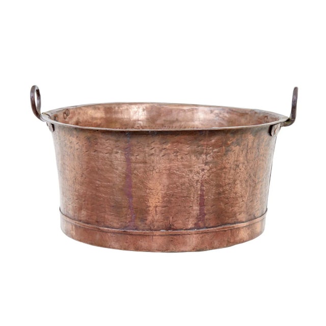 Metal Victorian 19th Century Copper Cooking Pot For Sale - Image 7 of 7