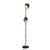 Space Age Mid-Century Modern Floor Lamp with 2 Chrome Shades from Gepo For Sale - Image 9 of 9