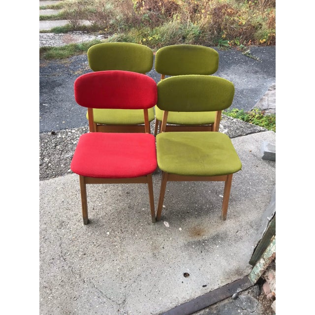 1960s Desk Chairs, 1960s, Set of 4 For Sale - Image 5 of 8