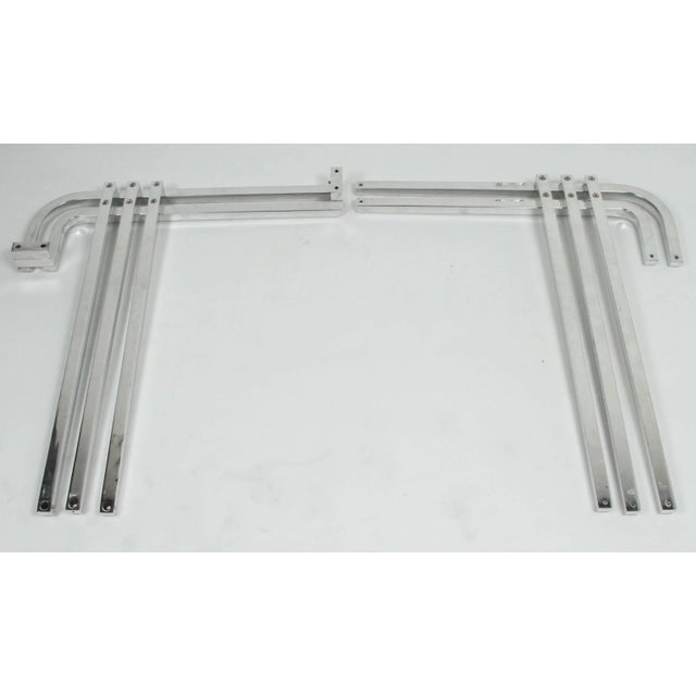 1940s 1940s Vintage American Deco Store Door Handles- Set of 4 For Sale - Image 5 of 8