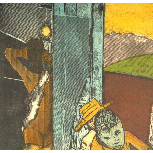 Romare Bearden Romare Bearden the Family Etching & Aquatint For Sale - Image 4 of 6