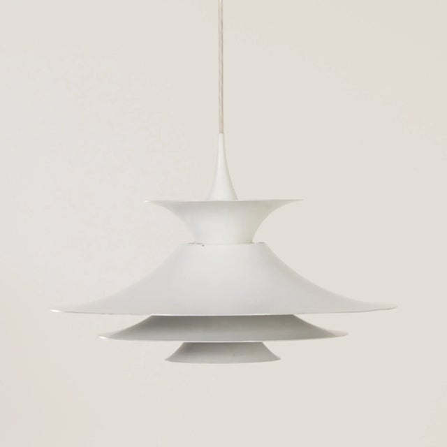 Danish Hanging Lamp Radius by Eric Balslev for Fog & Mørup, 1970s For Sale - Image 3 of 13