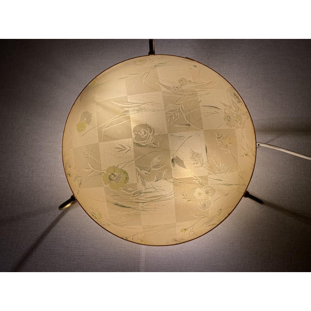 Mid-Century Ceiling Lamp with Flower Pattern from Erco, 1950s For Sale - Image 15 of 18