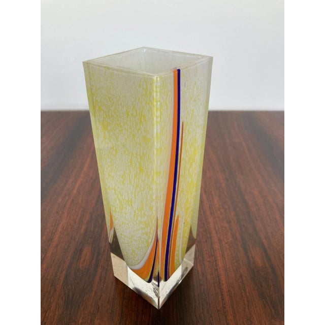 Art Glass Vase from Murano, 1970s For Sale - Image 6 of 7