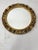 Mid-Century Modern Large Circular Wall Mirror in Carved Gilded Wood, 1940s For Sale - Image 3 of 12