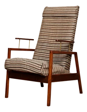 Vintage Mid-Century Hi-Back American Chair