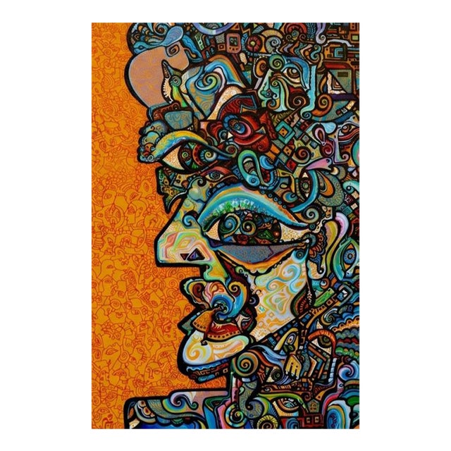Alexander Arshansky, "Ambitious" Abstract/Cubist Piece For Sale