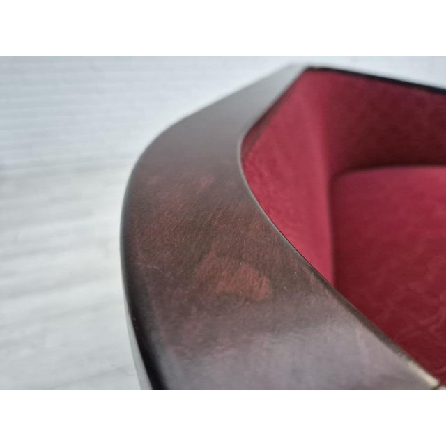 Wood Vintage Danish Two-Seater Sofa in Ash, 1950s For Sale - Image 7 of 18