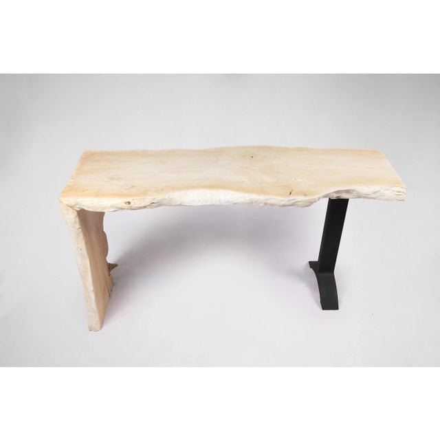 Living Edge Water Fall Console Table 57 For Sale In Greensboro - Image 6 of 6