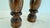 A Woodcrest Creation Wooden Salt Shaker and Pepper Grinder 14" tall