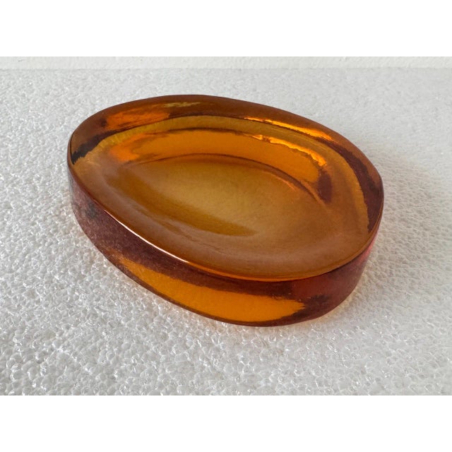 Amber Pocket Emptier in Murano Glass by Vincenzo Nason, 1970s For Sale - Image 12 of 13