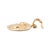 David Yurman David Yurman 18k Yellow Gold 0.03ct Round Diamond Pisces Amulet Charm Pendant For Sale - Image 4 of 8