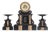 Clock Garniture Set, 19th Century, Set of 3 For Sale