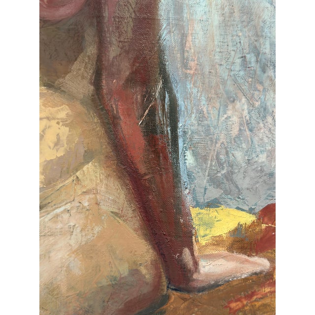 Ann Strömberg, Nude Study, Oil on Canvas, Framed For Sale - Image 4 of 18