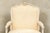 Wood Early 20th Century Louis XV Style Painted Bergère Armchairs With Down Cushions – Pair For Sale - Image 7 of 14