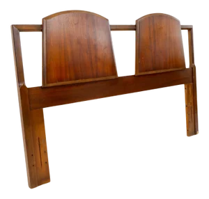 Lane First Edition Mid Century Walnut Queen Headboard