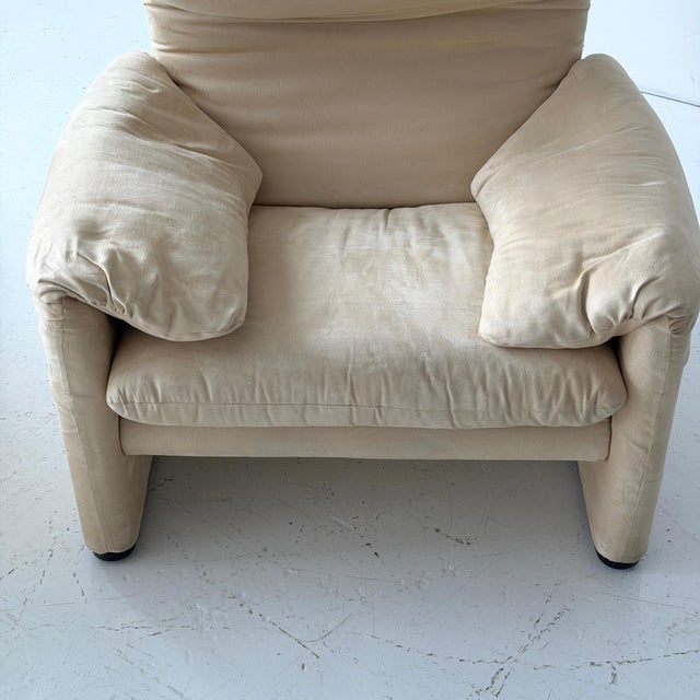1980s Maralunga Chairs Attributed to Vico Magistretti for Cassina For Sale - Image 11 of 12