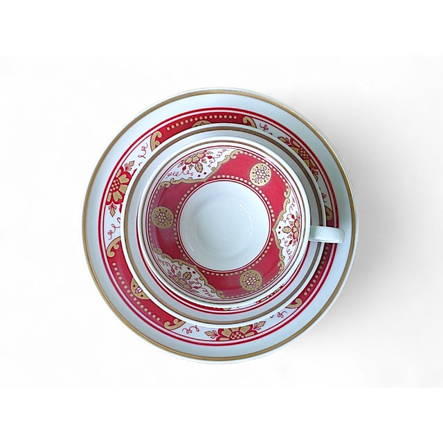 1970s Collectors Cup and Cake Plate from Cp Weißwasser, 1970s, Set of 3 For Sale - Image 5 of 8