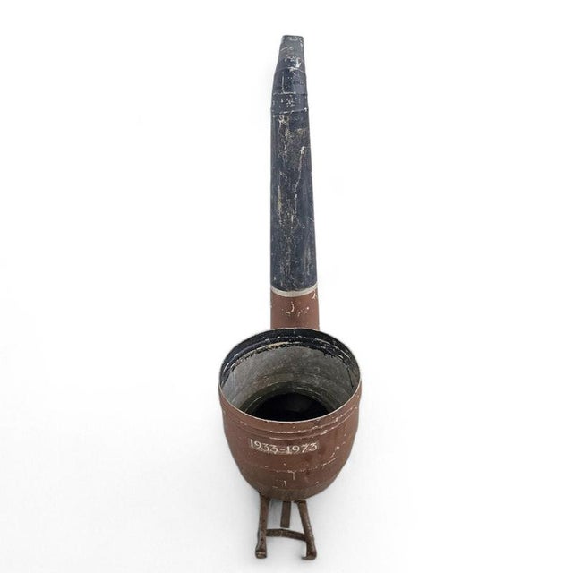 Vintage Zinc Pipe, 1973 For Sale - Image 18 of 18