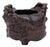 Chinese Lacquered Burl Incense Container, C. 1850 For Sale