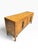 1970s Hollywood Regency Burlwood & Brass Greek Key Credenza, Attributed to Mastercraft For Sale In Miami - Image 6 of 10