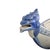 Japanese Jeweled Porcelain Dragon Ship from Mikawachi, 1890s For Sale - Image 11 of 13