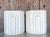 American Vintage Boho Plaster Arch Side Tables - a Pair For Sale - Image 3 of 12