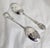 Metal Antique Sterling Silver Fruit & Berry Serving Spoons, London, 1909 For Sale - Image 7 of 18