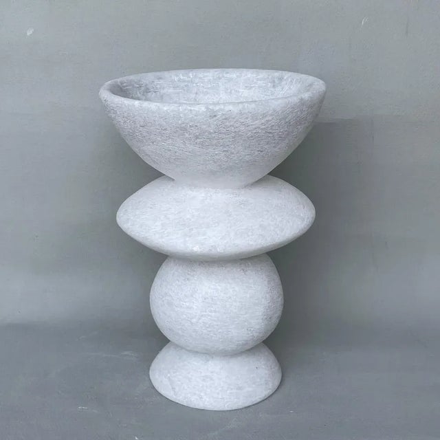 Contemporary Naxian Marble Sculpture by Tom Von Kaenel For Sale - Image 3 of 6
