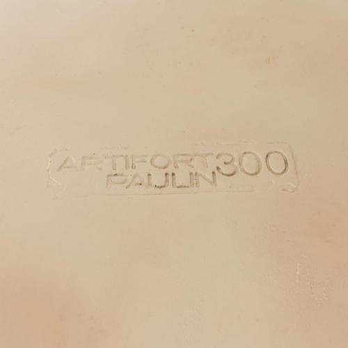 Black F300 Armchairs by Pierre Paulin for Artifort, 1964, Set of 2 For Sale - Image 8 of 12