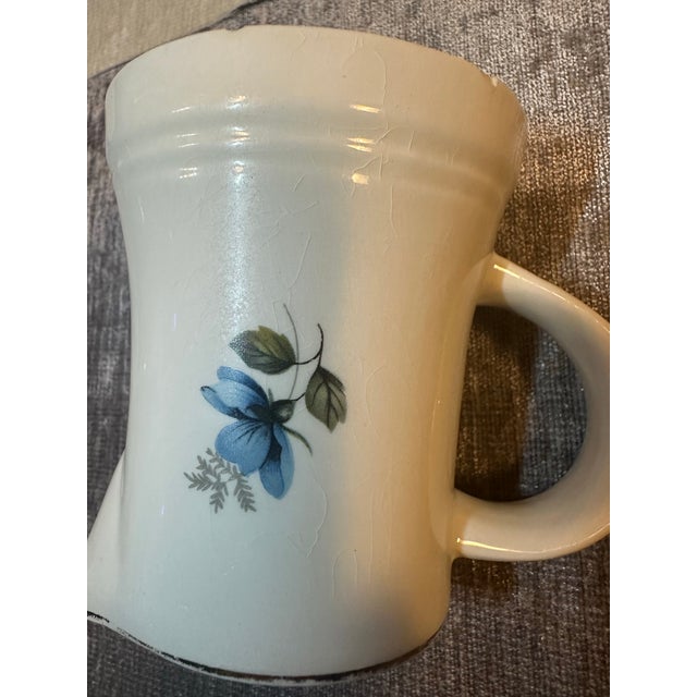 Ceramic Mid 20th Century Old Foley James Kent Staffordshire England Ironstone Pitcher For Sale - Image 7 of 9