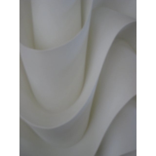 Mid-Century Modern Origami Plastic-Paper Chandelier For Sale - Image 6 of 12