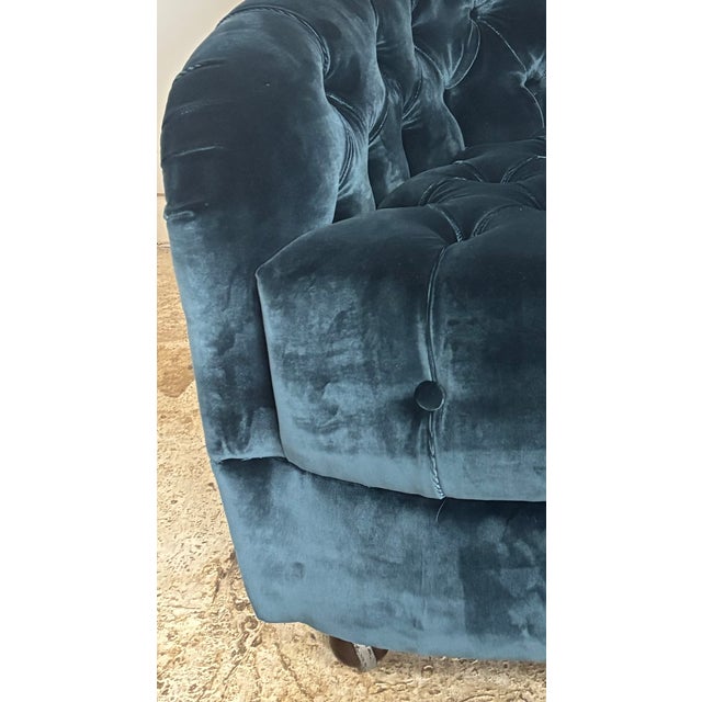 1970s 1970s Ward Bennett Tufted Club Chairs - a Pair For Sale - Image 5 of 8