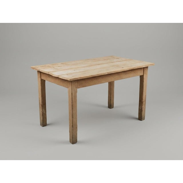 Antique Farmhouse Table in Oak, 1850s For Sale - Image 3 of 5