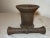 Large Rare Antique 19th Century Handmade Solid Heavy Cast Iron Mortar and Pestle For Sale - Image 13 of 13