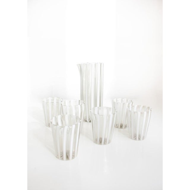 2000 - 2009 Italian Murano Glassware Set, 2004, Set of 6 For Sale - Image 5 of 18